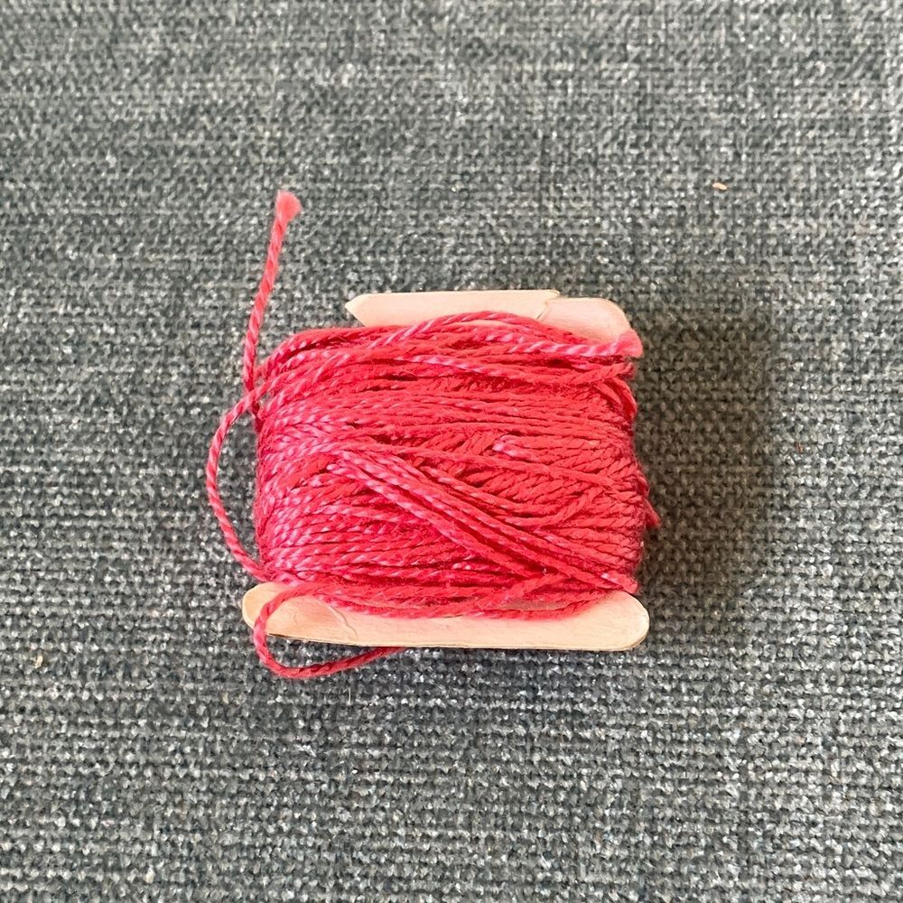 Pink Needlepoint Thread Yarn